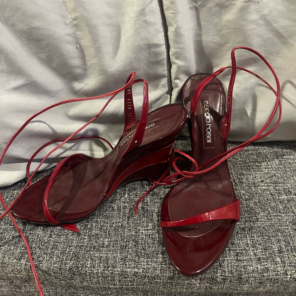 Size 36 1/2 Sergio Rossi strappy sandals in EUC